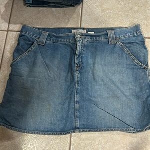 Size 16 Jean skirt old navy